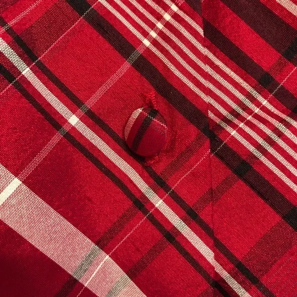 🖤❤️ Ann Taylor French Cuff 100% Silk Blouse - Picture 4 of 9